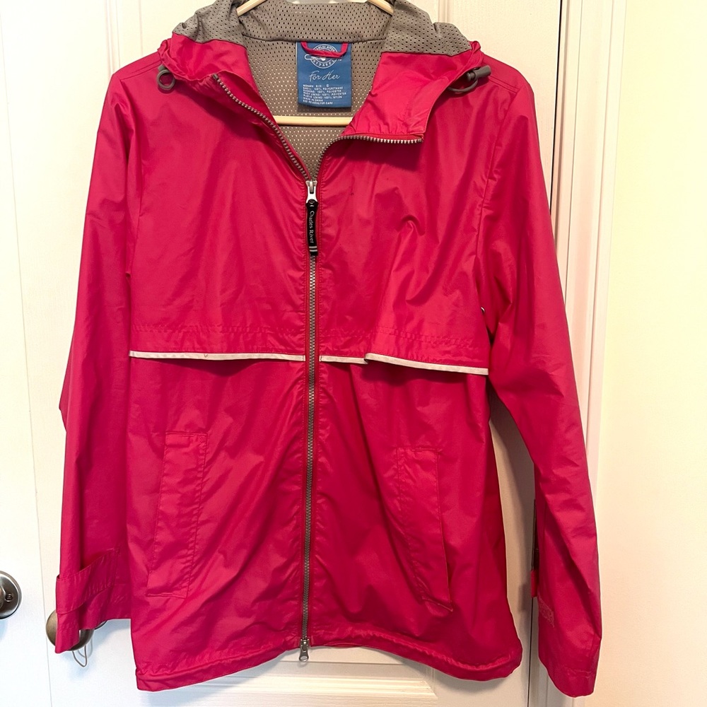 Charles River Pink Raincoat
